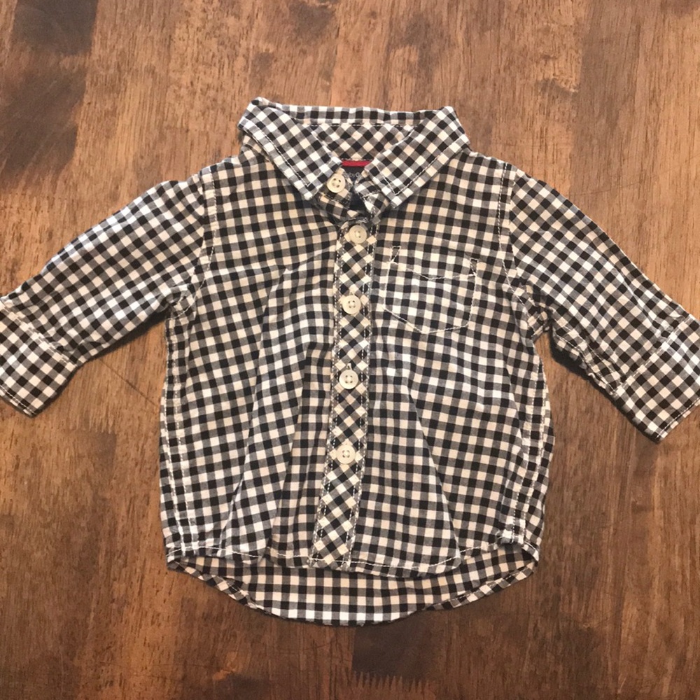 BABYGap Plaid Long Sleeve Shirt